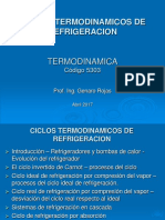 12ma. Clase - Ciclos de REFRIGERACION - Resumido