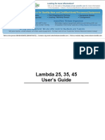 Perkin Elmer Lambda 25-35-45 Manual