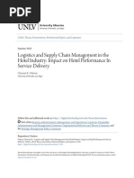 Logistic and Supply Chain Management