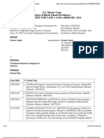 TAYLOR v. COMBINED INSURANCE COMPANY OF AMERICA Et Al Docket