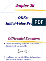 Odes: Initial-Value Problems