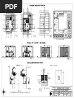 Planta y Corte y Detalles Presentación