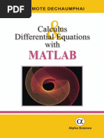 Calculus and Differential Equations With MATLAB PDF