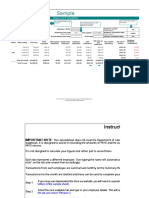 Wage Summary Template