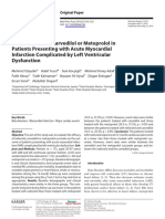 Nebivolol Versus Carvedilol or Metoprolol