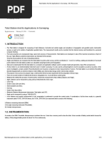 Total Station and Its Applications in Surveying - GIS Resources