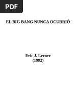 Lerner, Eric - El Big Bang Nunca Ocurrió - 1ra Parte (Cap. 1 A 6) Sin Graficos