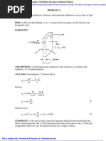 Fundamentals of Heat and Mass Transfer 7th Edition Incropera Solutions Manual