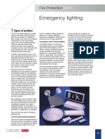 Emergency Lighting: Fire Protection