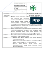 Sop Program Pendataan Indonesia Sehat Pendekatan Keluarga