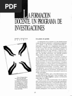 Davini-1995-La Formacion Docente Un Programa de Investigaciones