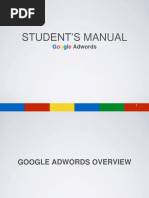 Adwords Training Manual