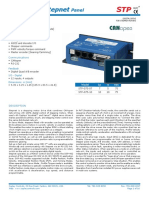 Stepnet Panel DC CANopen STP Datasheet Datasheet