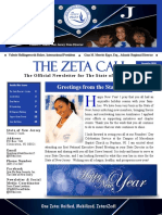 The Zeta Call: Greetings From The State Director