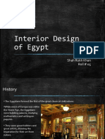 Interior Design of Egypt