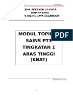 Modul Topikal Kbat Sains Tingkatan 1 2 PDF