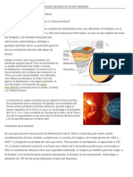 Evolución Química