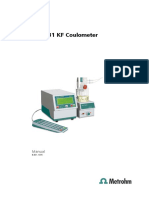 Manual 831 756 KF Coulometer ES PDF