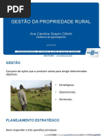 Gestao Da Propriedade Rural