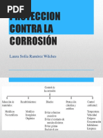 Proteccion Contra La Corrosión: Laura Sofía Ramírez Wilches