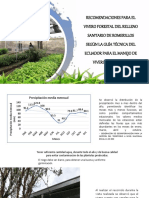 Recomendaciones para El Vivero Forestal Del Relleno Sanitario