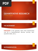 The Research Instrument PDF