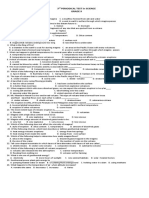 3rd Periodical Test in Science (Earth Science)