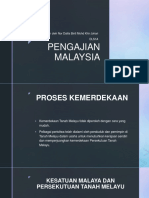 Pengajian Malaysia - Proses Kemerdekaan