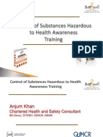 COSHH Awareness Training Presntation PDF