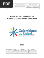 Manual de Control Interno y Externo