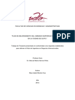 Plan de Mejoramiento Del Gimnasio PDF