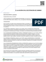 Entró en Vigencia La Extinción de Dominio para Recuperar Bienes Del Narcotráfico y de La Corrupción