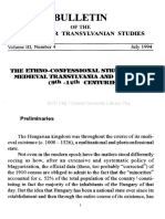 Bulletin: Center For Transylvanian Studies