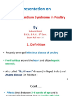 Presentation On: Hydropericardium Syndrome in Poultry