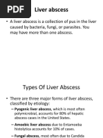 Liver Abscess