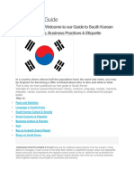 South Korea Guide: 여보! (Hello) and Welcome to our Guide to South Korean Culture, Customs, Business Practices & Etiquette