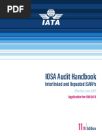 IOSA Audit Handbook - Interlinked and Repeated ISARPs - 2