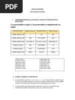 Gramática Inglesa