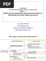 Part 1 - Spatial Tools To Analyze The Impact of Land Markets On Affordability and Urban Spatial Structures