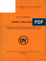 (Wiener Studien Zur Tibetologie Und Buddhismuskunde) Per K. Sorensen-Divinity Secularized_ an Inquiry Into the Nature and Form of the Songs Ascribed to the Sixth Dalai Lama-Arbeitskreis Für Tibetische