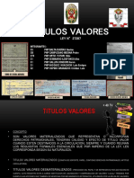 Titulos Valores para Curso Especializado 18