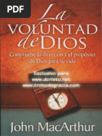 Estudio de La Voluntad de Dios