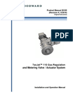 Tecjet™ 110 Gas Regulation and Metering Valve / Actuator System