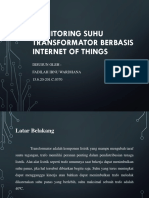 Monitoring Suhu Transformator Berbasis