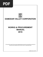 Works Procurement Manual 2016