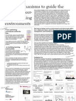 Poster Presentation - Social Mechanisms To Support The Design of Peer-Based Learning Environments