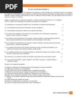 Cuestionario de Estadistica