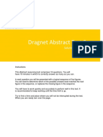 Dragnet Abstract Reasoning Solution