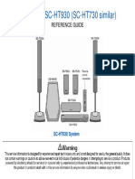 Panasonic Sa-Ht930 Ref-Guide SM