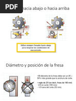 Clase Seleccion de Herramientas Fresado